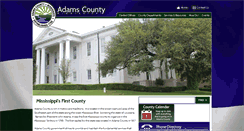Desktop Screenshot of adamscountyms.net